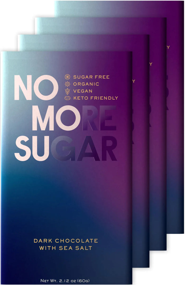 72% Dark Chocolate with Sea Salt (4-Pack)