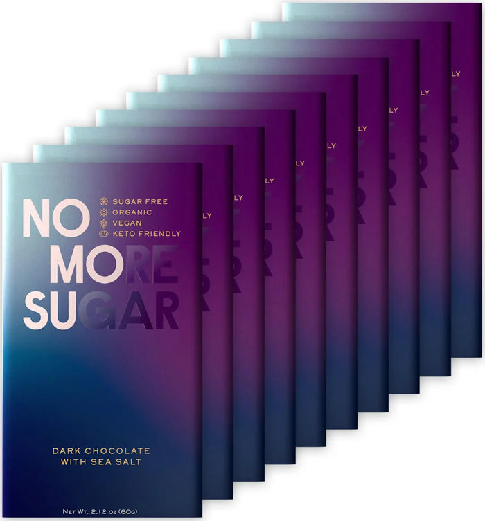 72% Dark Chocolate with Sea Salt (10-Pack)